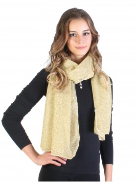 Sparkle Solid Colour Fashion Scarf
